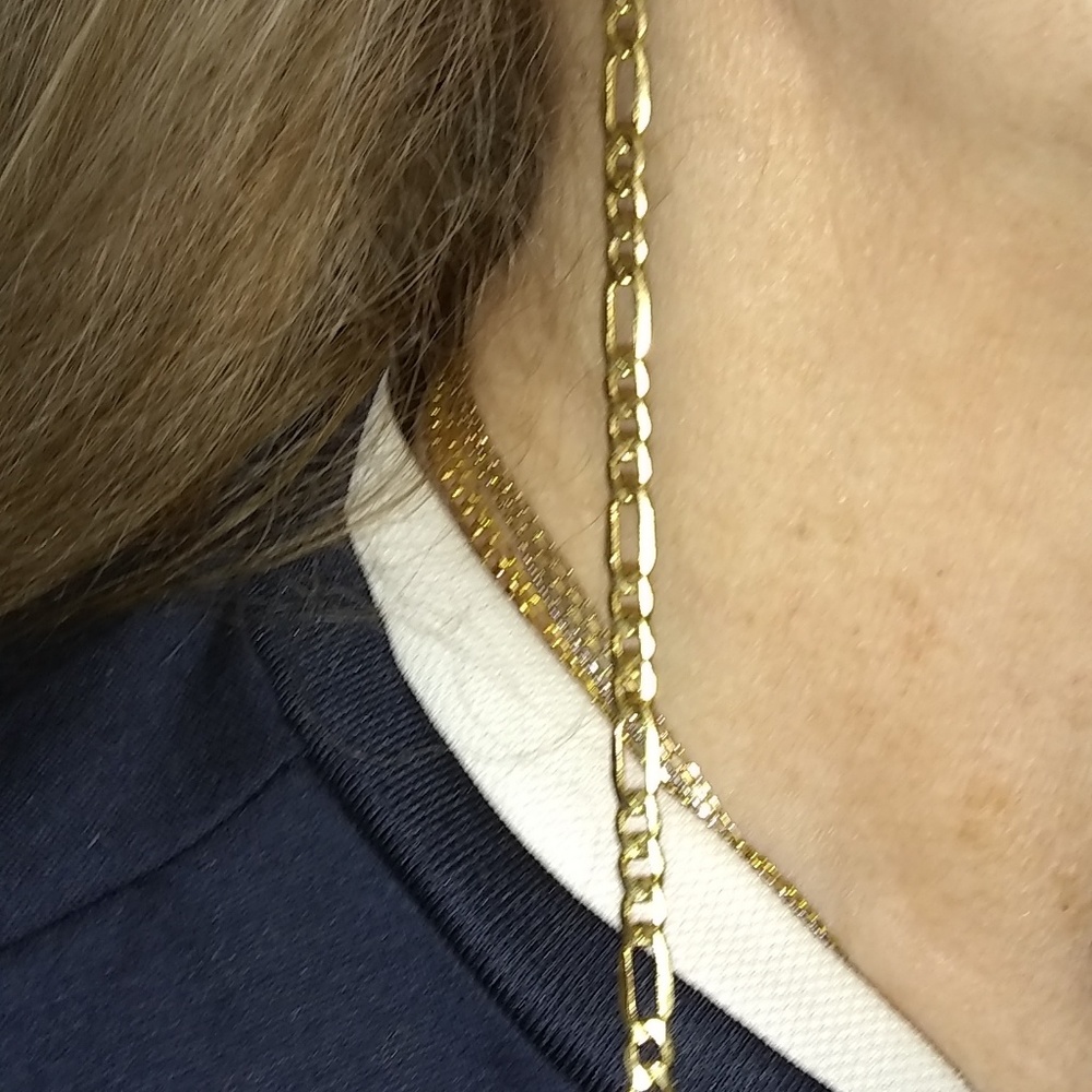 14K Gold 7 1/2" Duster Earrings